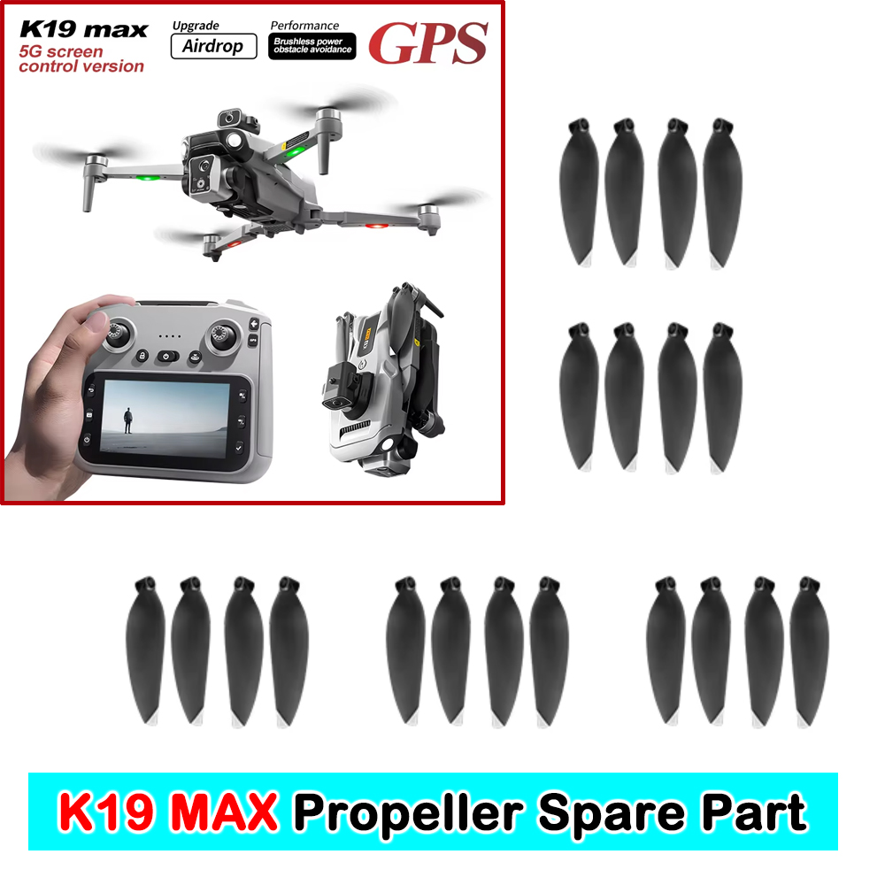 Drone Kit Beginner - ใบพัดโดรน K19 Max GPS Brushless Quadcopter