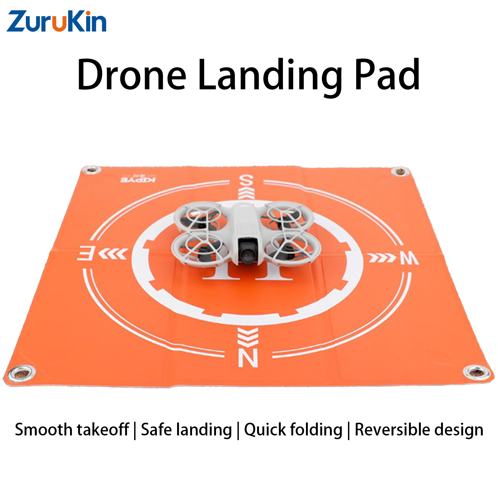 Dji Drone Air 3 - แผ่นลงจอดโดรนอเนกประสงค์ กันน้ำ ทำจากหนัง PU แบบสองด้าน พับได้
