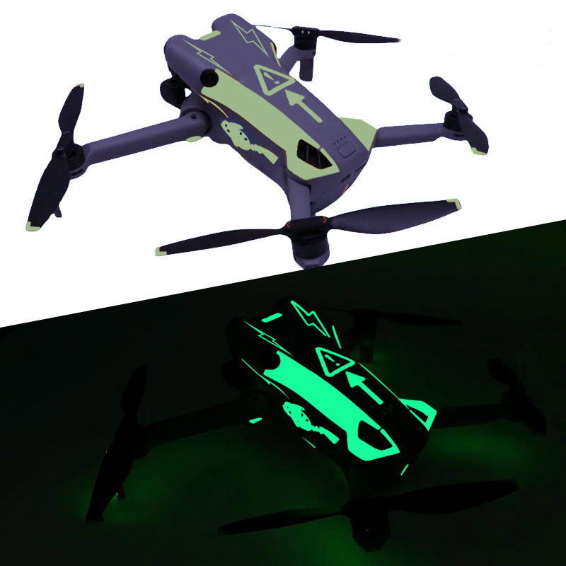 Drone Kit Waterproof - ชุดสติกเกอร์ตกแต่งเรืองแสงสำหรับ DJI Mini 5 Pro กันน้ำ