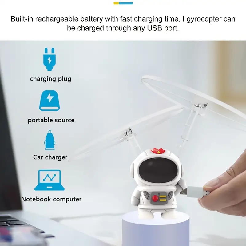 มินิโดรนนักบินอวกาศการ์ตูนหุ่น - Drone Kit Tricopter บทวิจารณ์และราคา