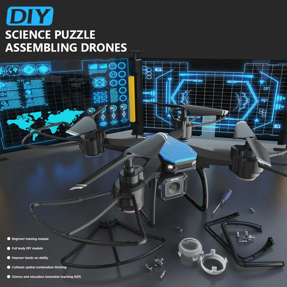 โดรน JJRC H108 ประกอบเองได้ ฝึ - Drone Kit With Camera บทวิจารณ์และราคา