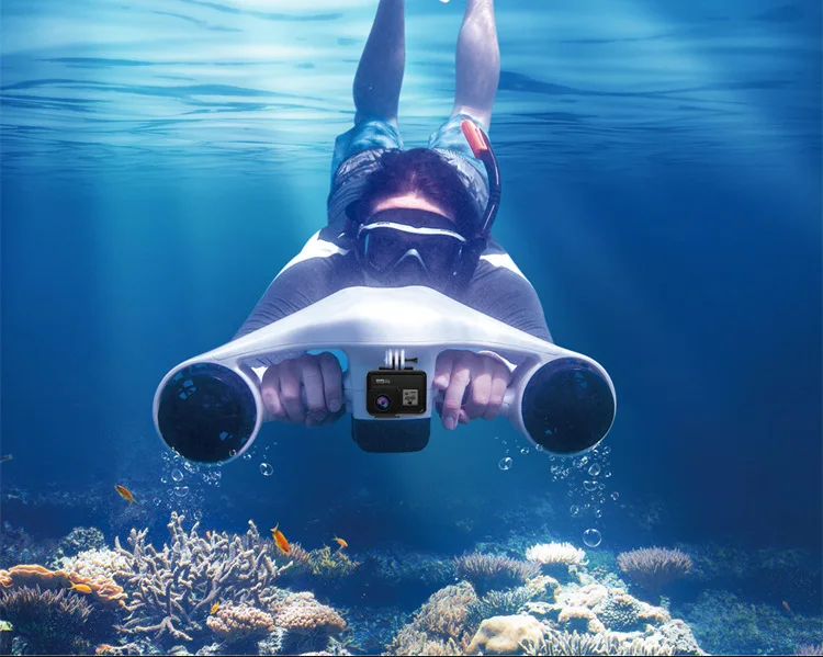 ชุดสกูตเตอร์ใต้น้ำแบบพกพา ปี 2 - Drone Kit Waterproof บทวิจารณ์และราคา