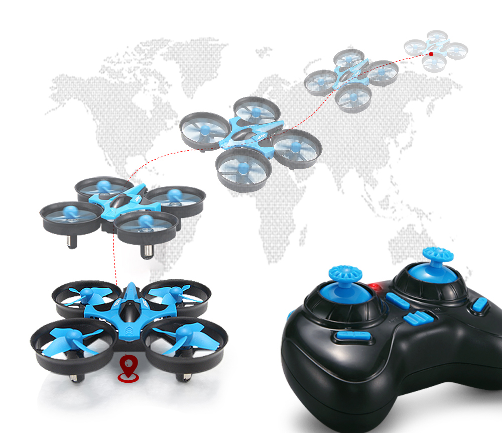 JJRC H36 มินิโดรนบังคับวิทยุ 4 - Drone Kit Tricopter บทวิจารณ์และราคา