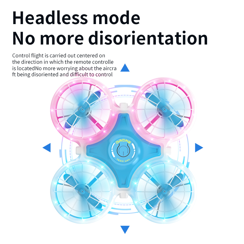 Mini Drone แฟลช 3D Flip 2.4G 4 - Drone Kit Tricopter บทวิจารณ์และราคา