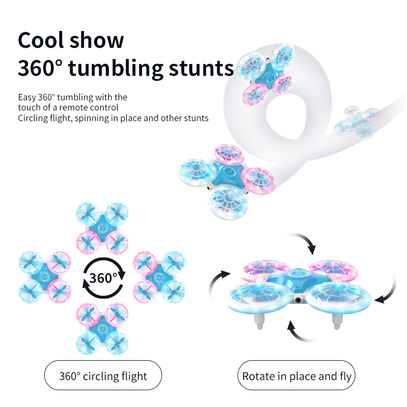 Mini Drone แฟลช 3D Flip 2.4G 4 - Drone Kit Tricopter บทวิจารณ์และราคา